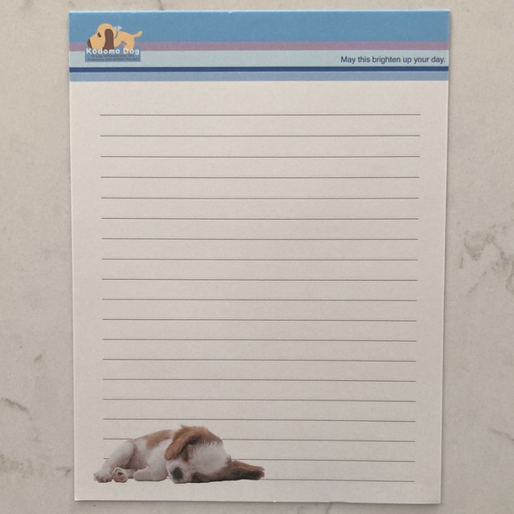 Kodomo Dog Letter Set Bundle in Blue 🐶 - Picture 3 of 9